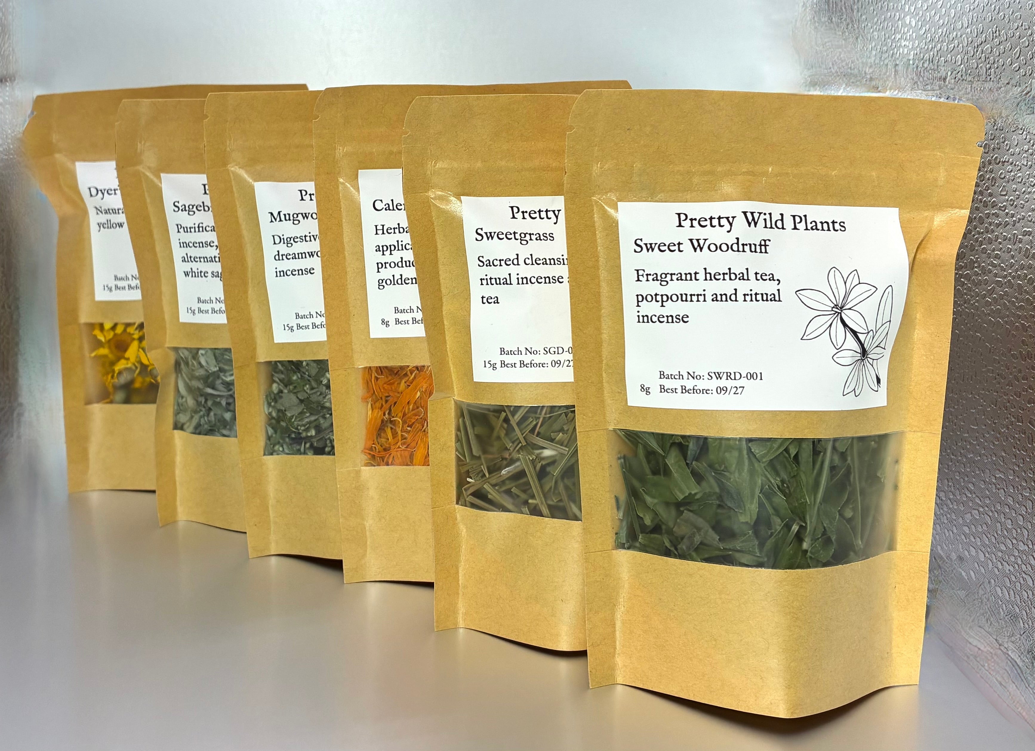 Dried herbs collection – Pretty Wild Plants