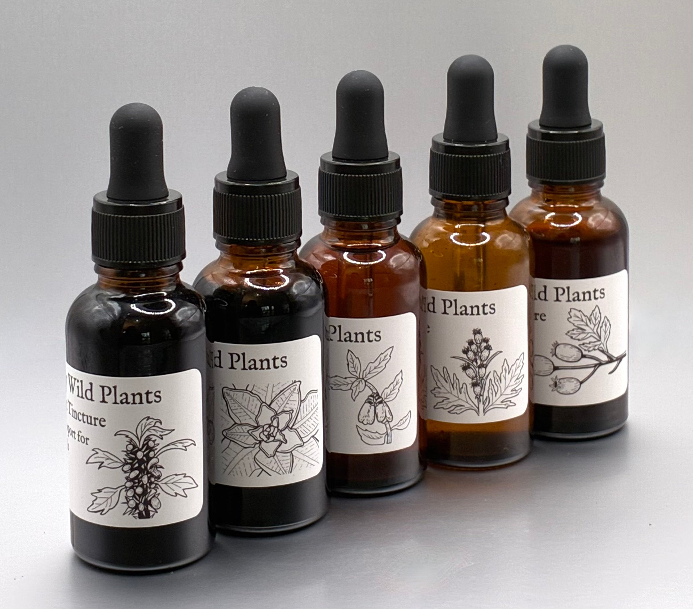 Herbal tinctures, oils, and tonics collection – Pretty Wild Plants