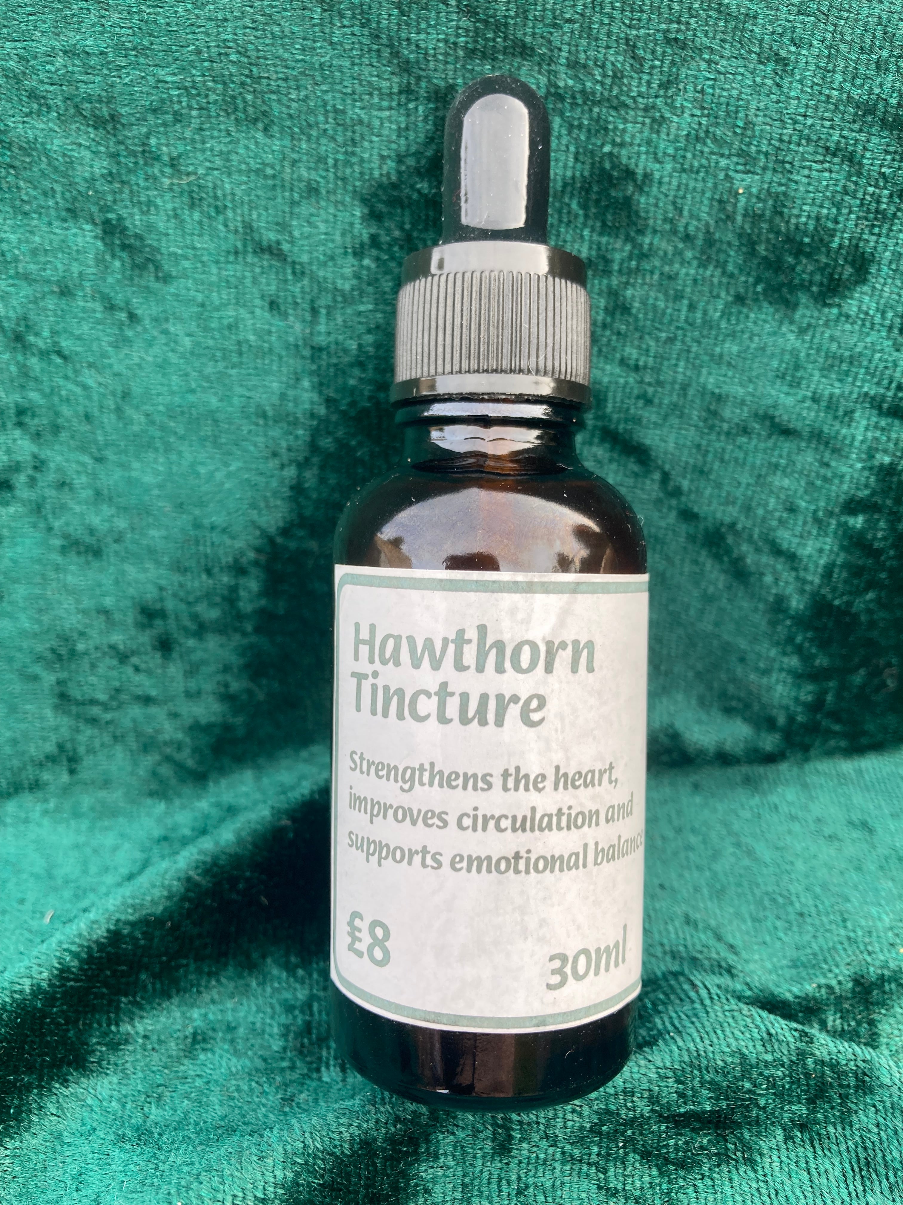 Handcrafted Hawthorn Tincture – made with Flowers, Leaves & Berries