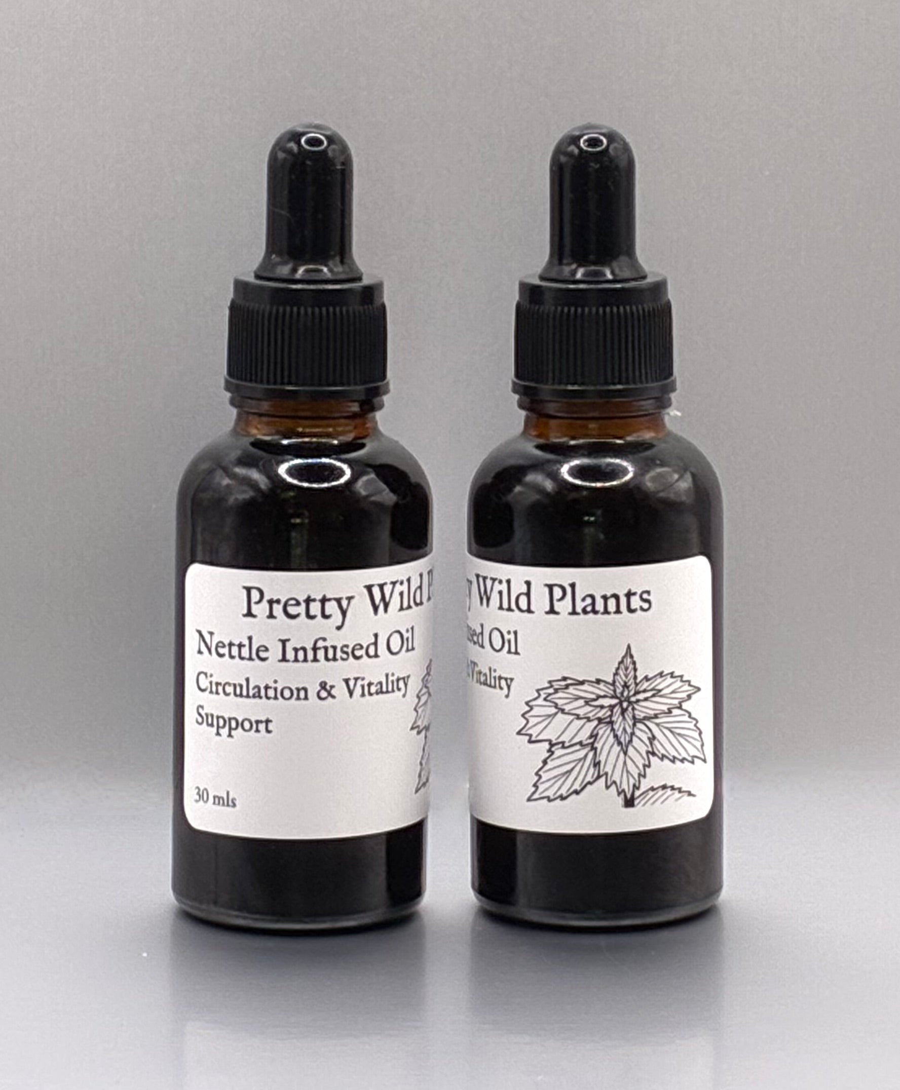 Nettle Leaf & Seed Infused Oil (Urtica dioica)   Circulation & Vitality Support