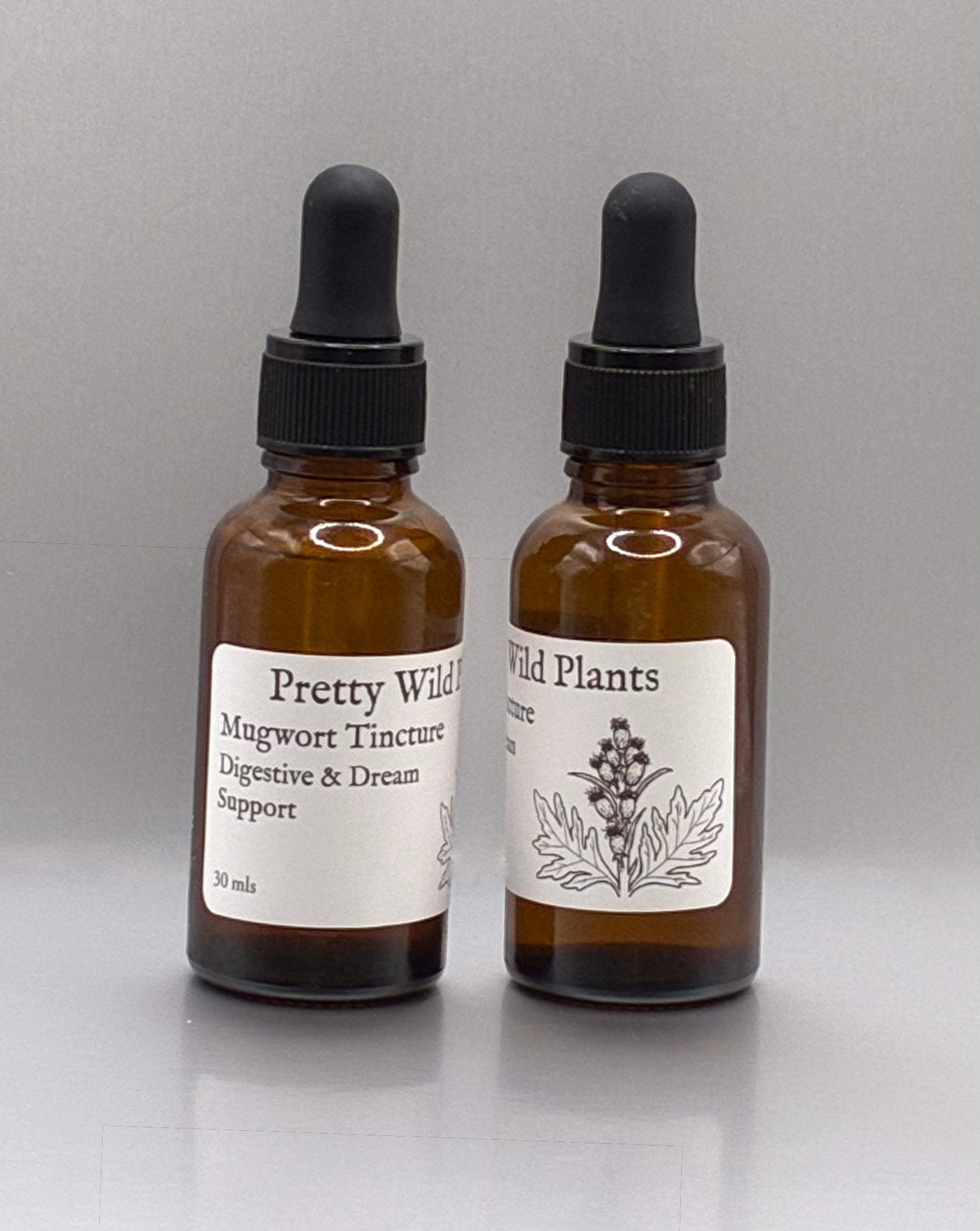 Mugwort Tincture (Artemisia vulgaris).  Digestion & Dream Support